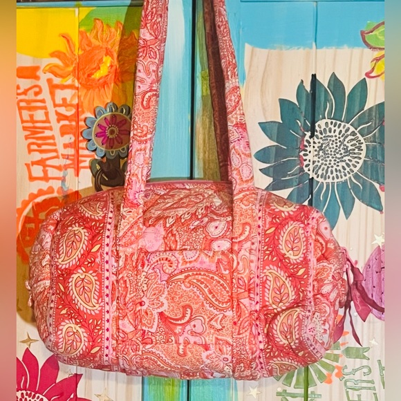 Vibrant Vera Bradley  Pink Paisley - Picture 3 of 5